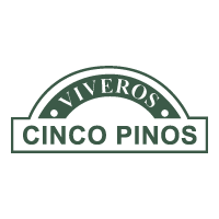 Vivero Cinco Pinos. Vivero de plantas ornamentales. logo